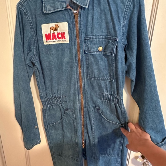 Vintage Mack truck issues Carters Jumpsuit